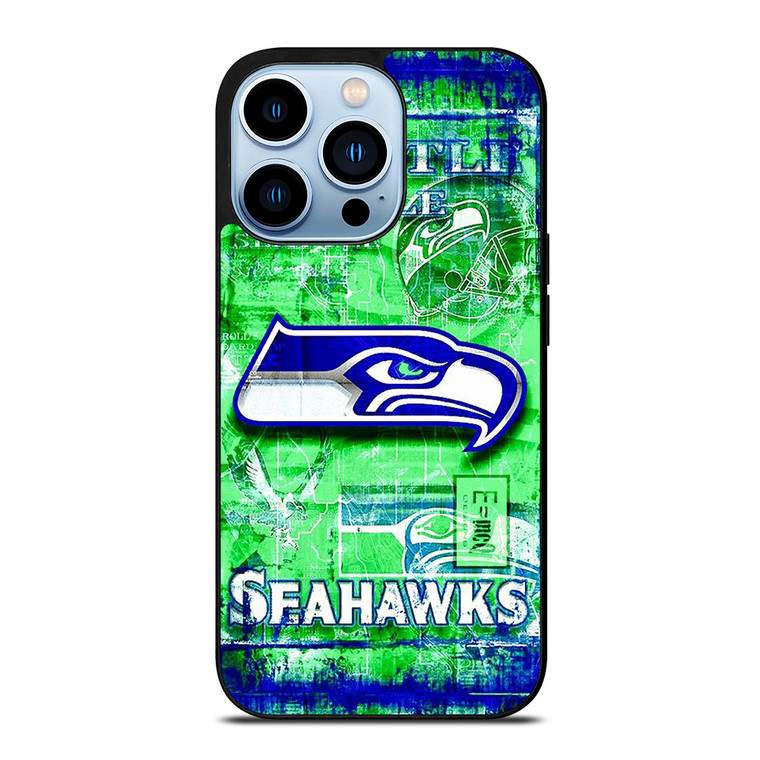SEATTLE SEAHAWKS SKIN iPhone 13 Pro Max Case Cover