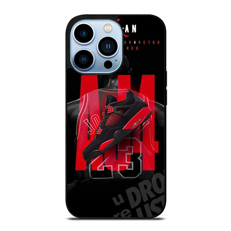 SHOES THUNDER RED JORDAN iPhone 13 Pro Max Case Cover