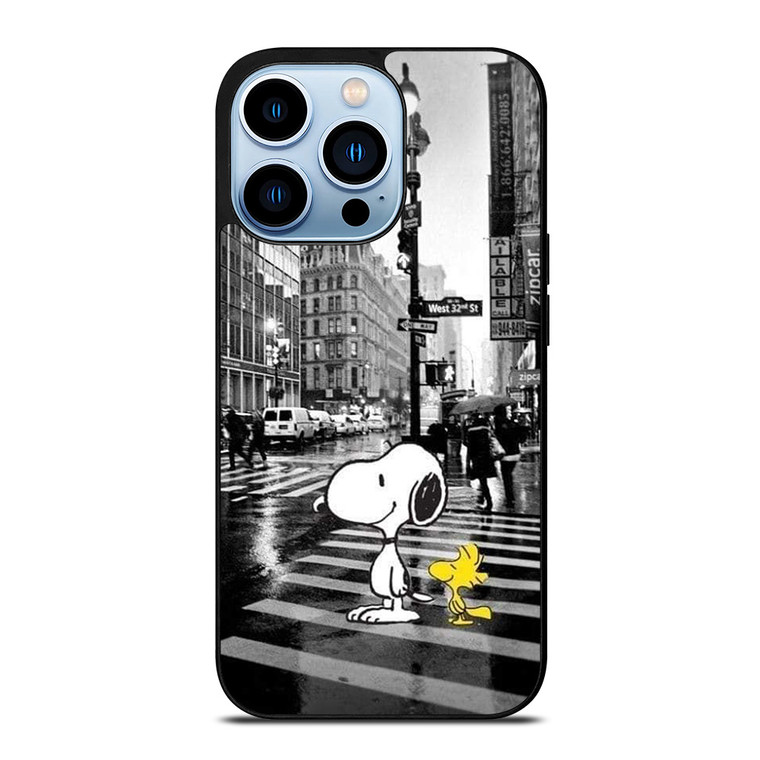 SNOOPY STREET RAIN iPhone 13 Pro Max Case Cover