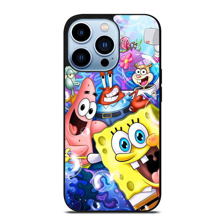 SPONGEBOB AND FRIEND BUBLE iPhone 13 Pro Max Case Cover