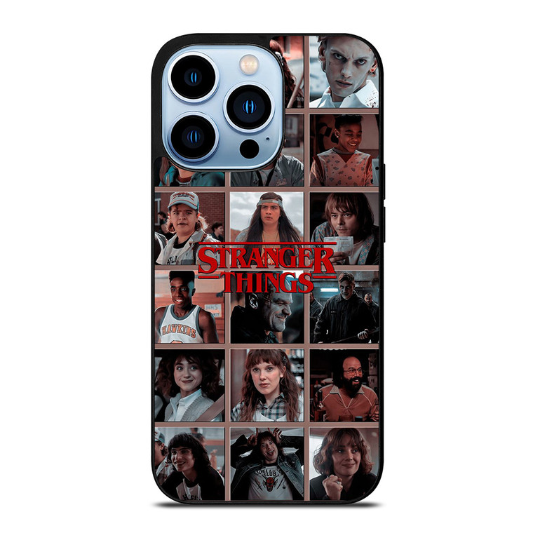 STRANGER THINGS ALL CHARACTER iPhone 13 Pro Max Case Cover
