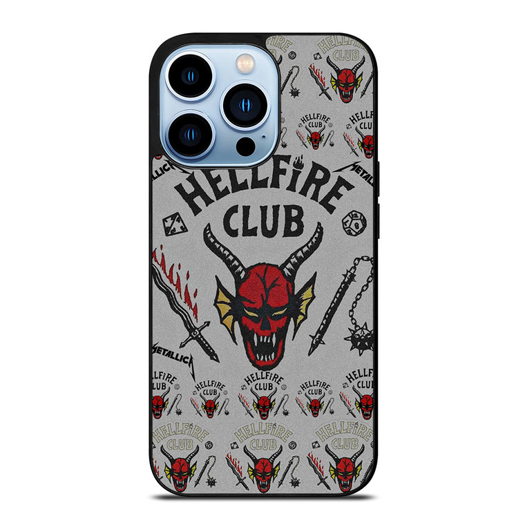 STRANGER THINGS HELLFIRE MASK iPhone 13 Pro Max Case Cover