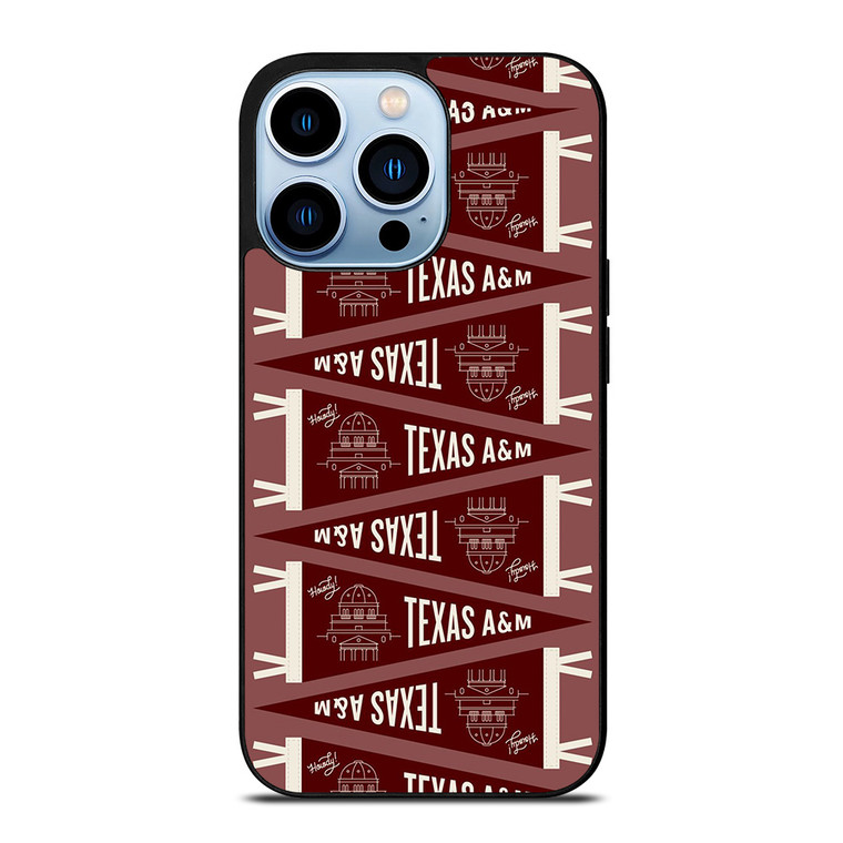 TEXAS AGGIES FLAG iPhone 13 Pro Max Case Cover