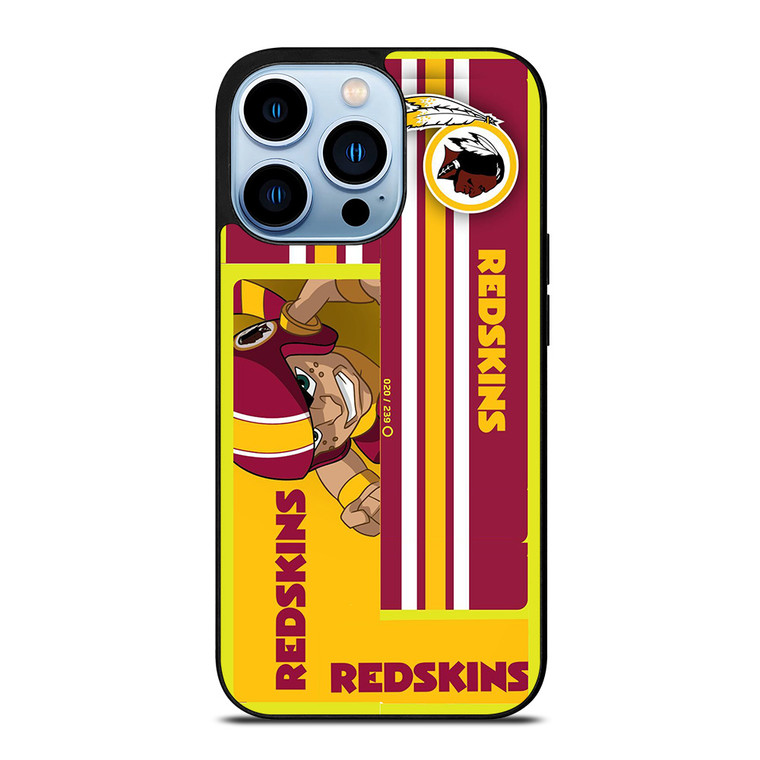 WASHINGTON REDSKINS YELLOW RED MLS iPhone 13 Pro Max Case Cover