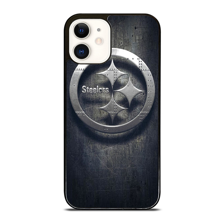 PITTSBURGH STEELERS METAL iPhone 12 Case Cover