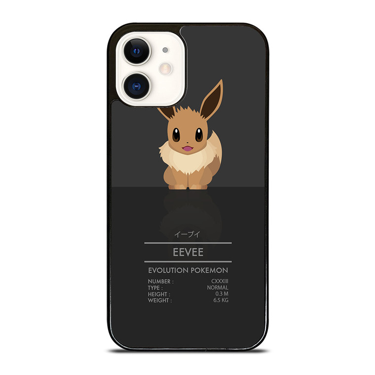 POKEMON EEVEE ABILITY iPhone 12 Case Cover