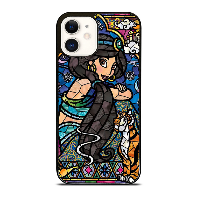 Princess Jasmine Aladdin Fairy Tale Stained iPhone 12 Case Cover