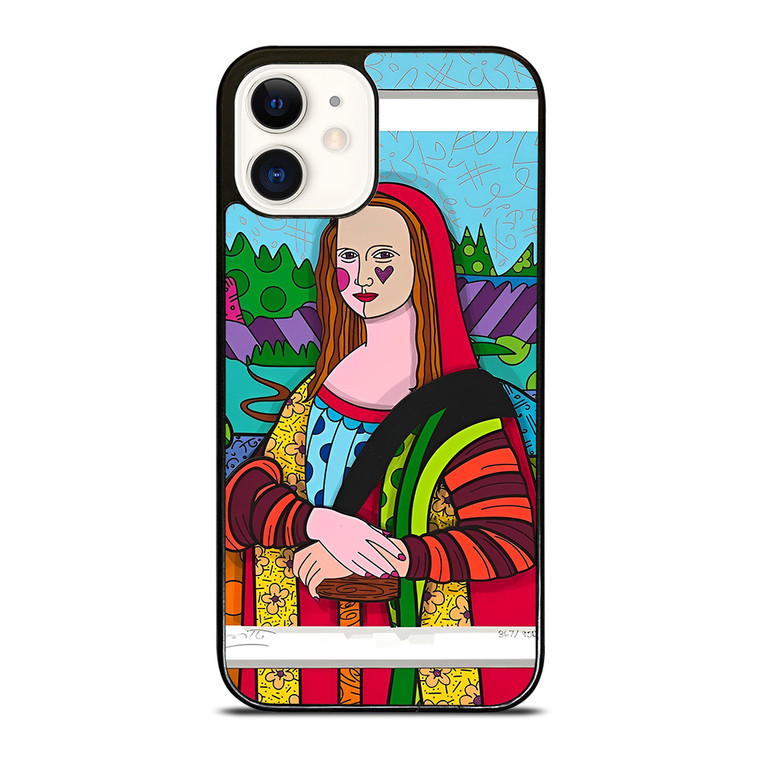 ROMERO BRITTO MONALISA iPhone 12 Case Cover