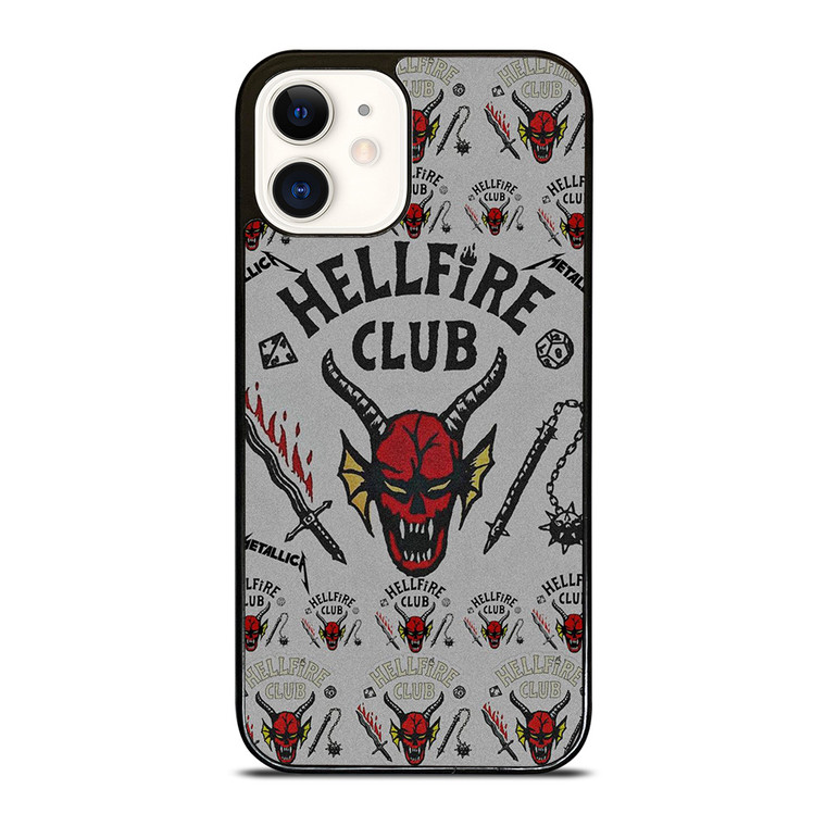 STRANGER THINGS HELLFIRE MASK iPhone 12 Case Cover