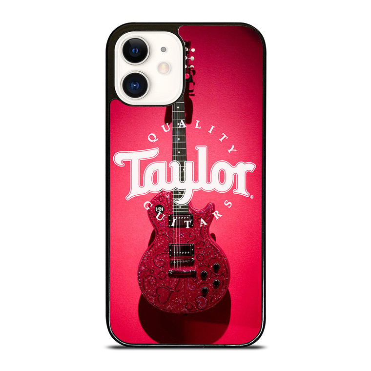 TAYLOR QUALITY GUITARS RED iPhone 12 Case Cover