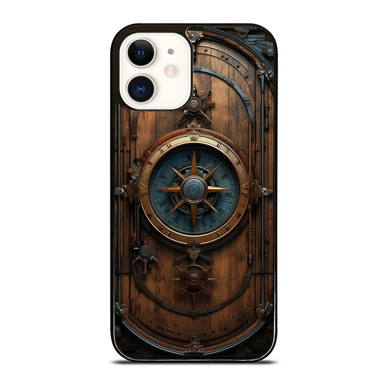 VINTAGE MAP COMPASS iPhone 12 Case Cover