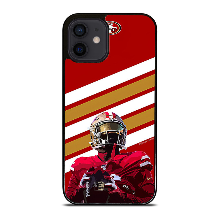 San Francisco 49ers STRIPS NFL iPhone 12 Mini Case Cover