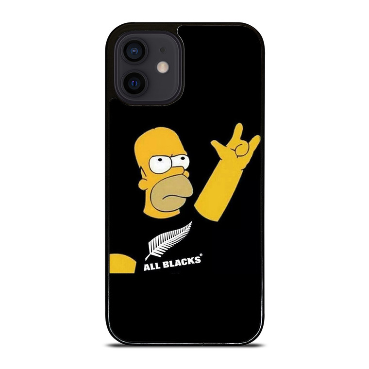 SIMPSON ALL BLACKS iPhone 12 Mini Case Cover