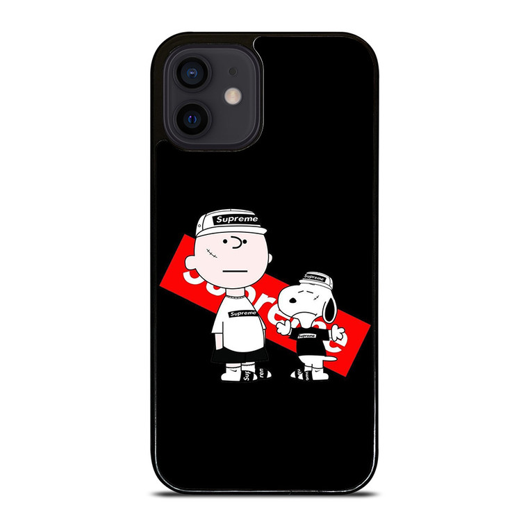 SNOOPY BROWN COOL SHIRT iPhone 12 Mini Case Cover