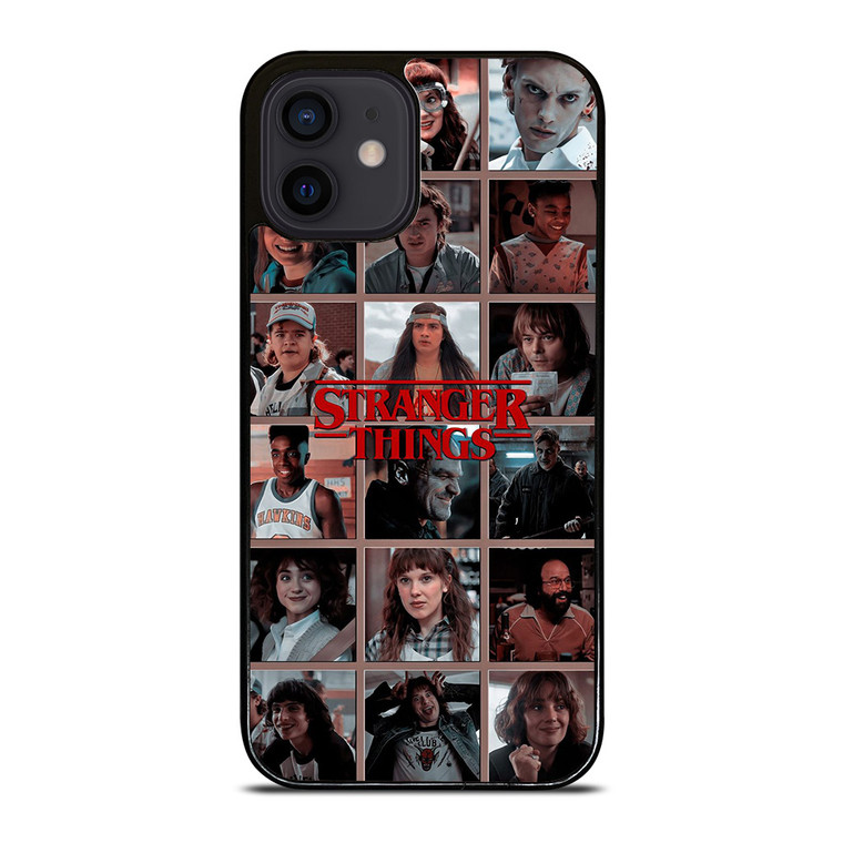 STRANGER THINGS ALL CHARACTER iPhone 12 Mini Case Cover