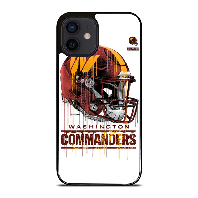 WASHINGTON COMMANDERS HELM ICON iPhone 12 Mini Case Cover