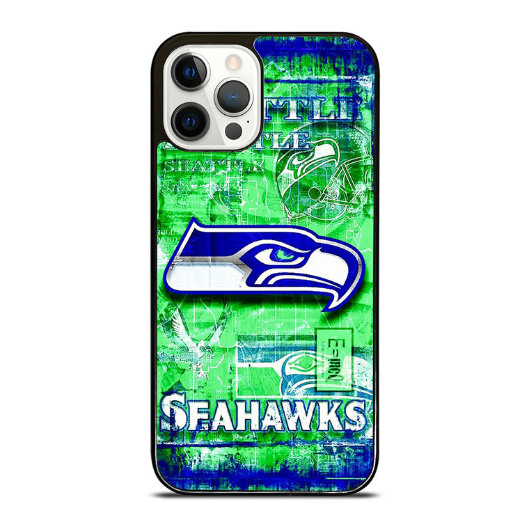SEATTLE SEAHAWKS SKIN iPhone 12 Pro Case Cover