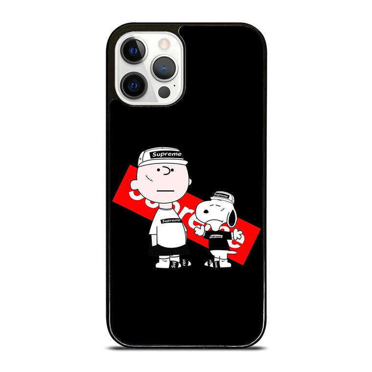 SNOOPY BROWN COOL SHIRT iPhone 12 Pro Case Cover