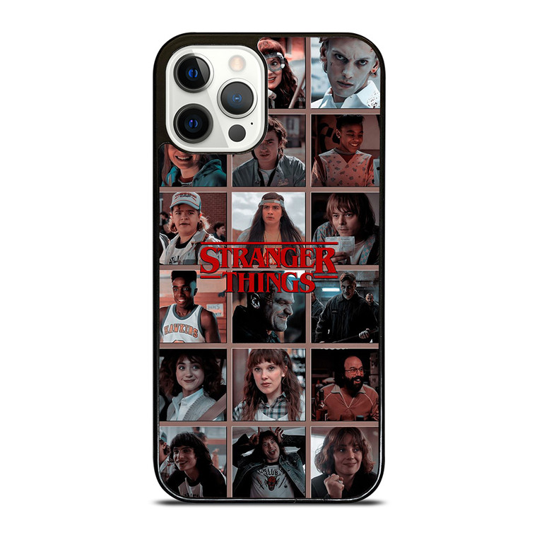 STRANGER THINGS ALL CHARACTER iPhone 12 Pro Case Cover