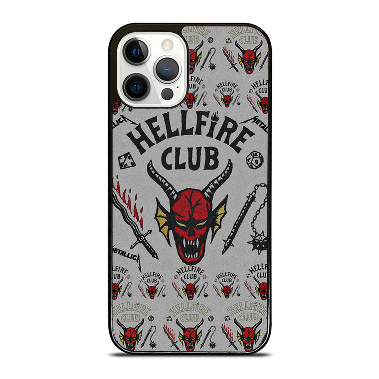 STRANGER THINGS HELLFIRE MASK iPhone 12 Pro Case Cover