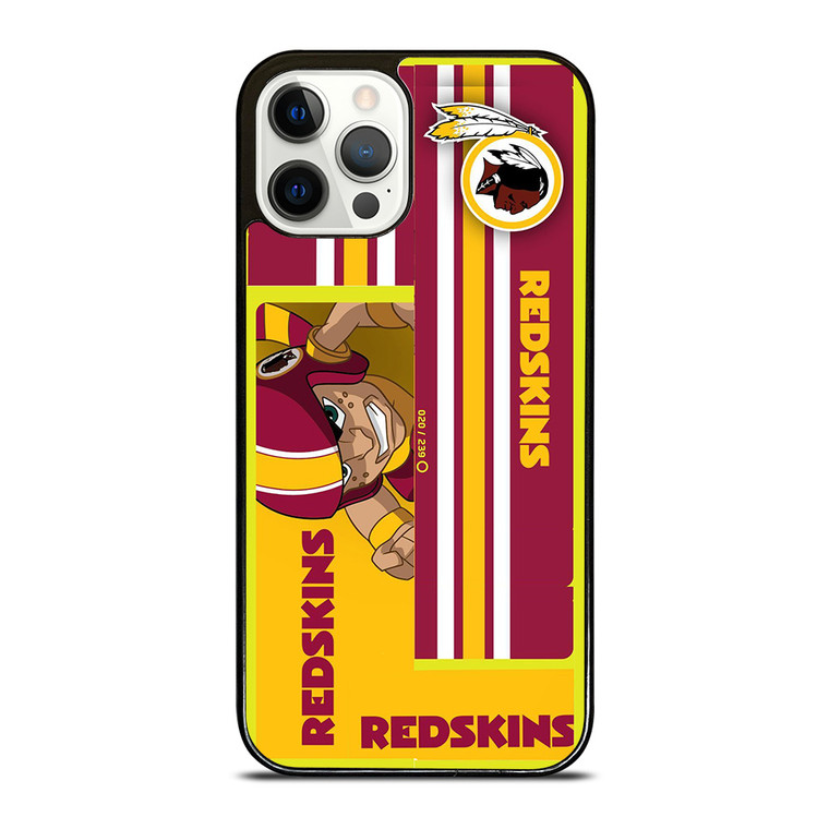 WASHINGTON REDSKINS YELLOW RED MLS iPhone 12 Pro Case Cover