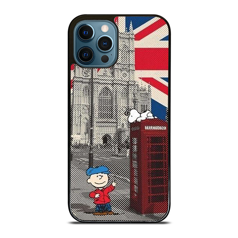 SNOOPY BOX TELEPHONE iPhone 12 Pro Max Case Cover