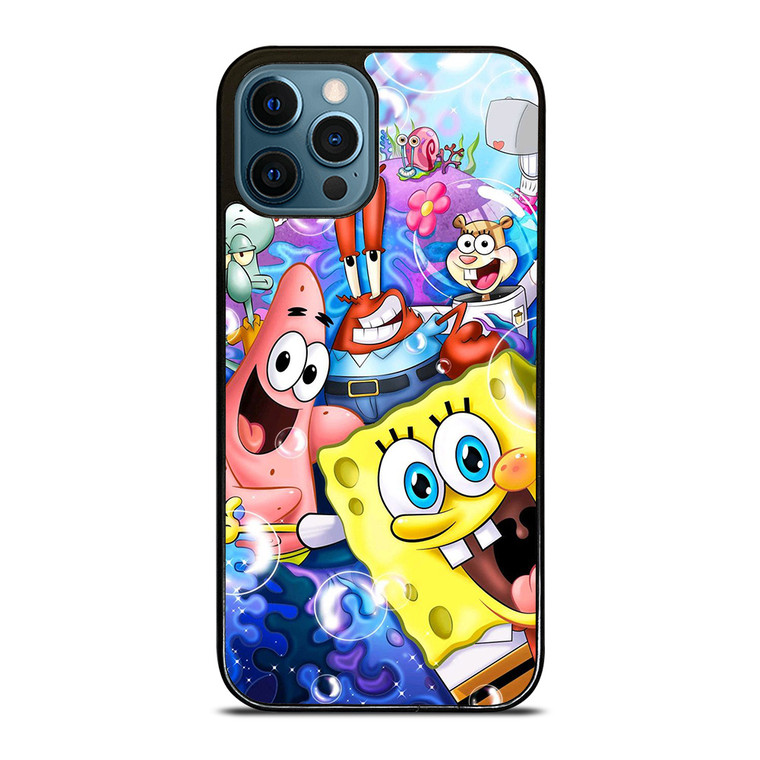 SPONGEBOB AND FRIEND BUBLE iPhone 12 Pro Max Case Cover