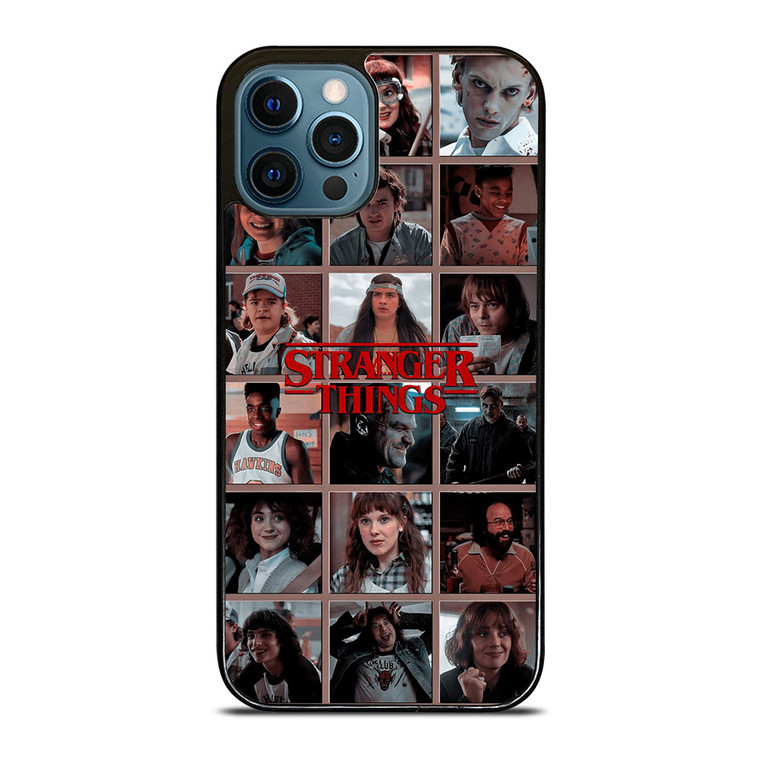STRANGER THINGS ALL CHARACTER iPhone 12 Pro Max Case Cover