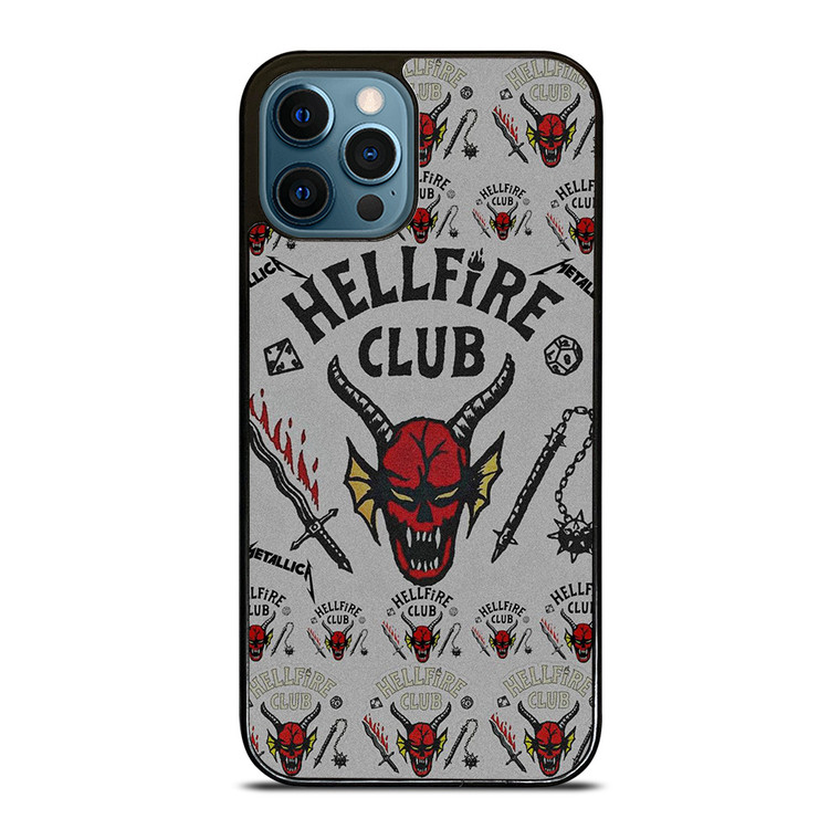 STRANGER THINGS HELLFIRE MASK iPhone 12 Pro Max Case Cover