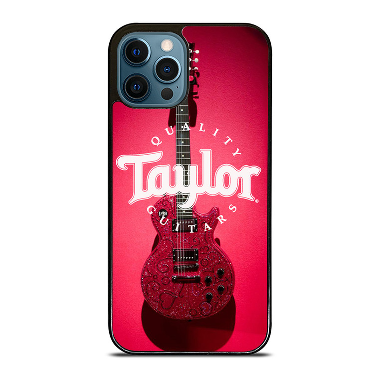 TAYLOR QUALITY GUITARS RED iPhone 12 Pro Max Case Cover