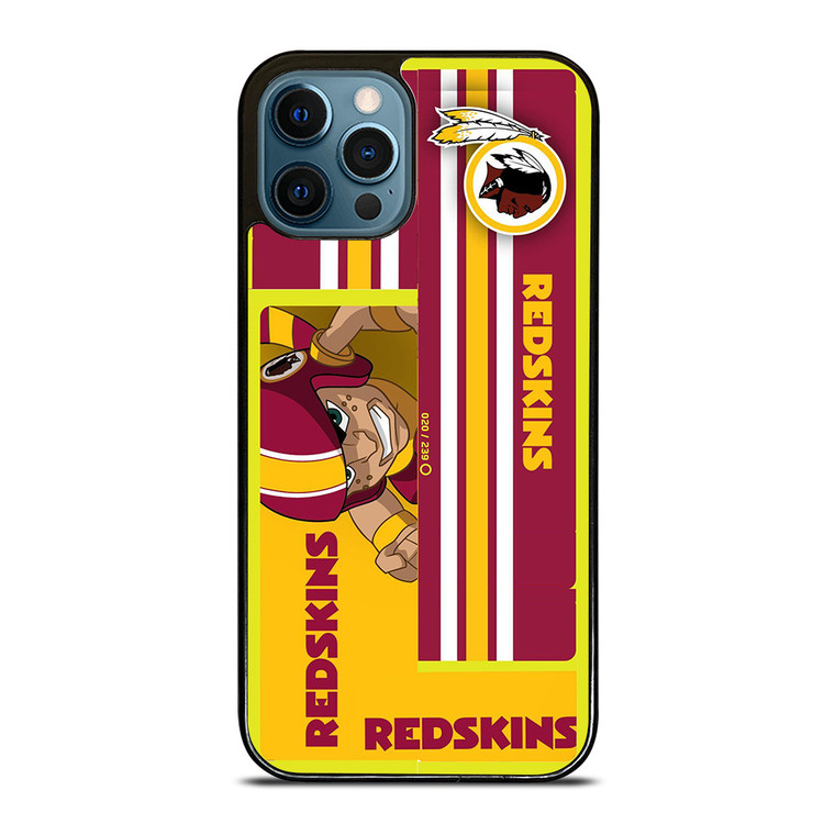 WASHINGTON REDSKINS YELLOW RED MLS iPhone 12 Pro Max Case Cover