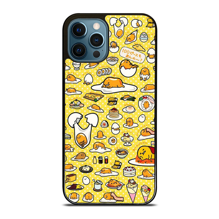 YELLOW GUDETAMA LAZY EGG iPhone 12 Pro Max Case Cover