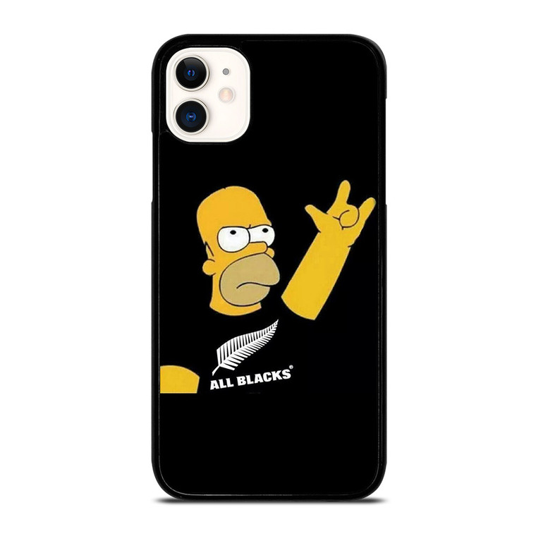 SIMPSON ALL BLACKS iPhone 11 Case Cover