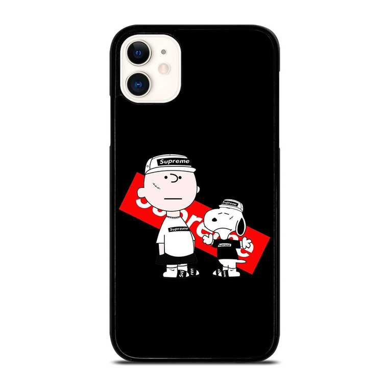 SNOOPY BROWN COOL SHIRT iPhone 11 Case Cover