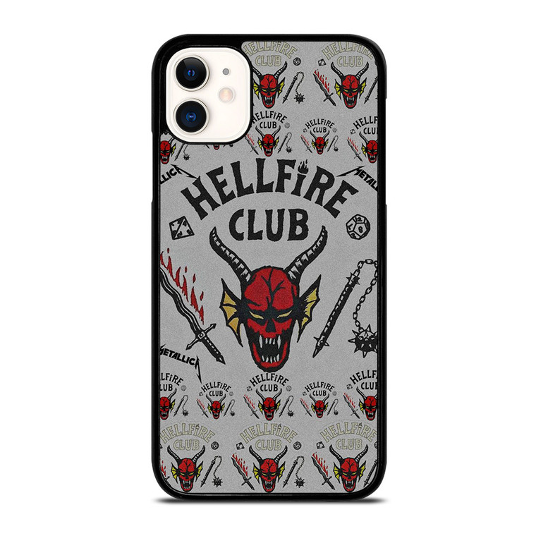 STRANGER THINGS HELLFIRE MASK iPhone 11 Case Cover