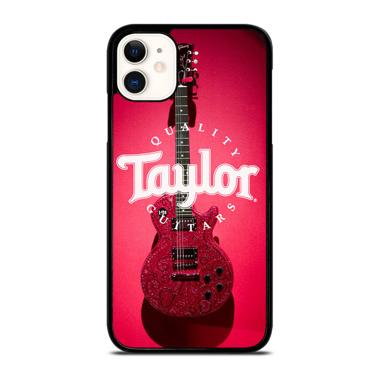 TAYLOR QUALITY GUITARS RED iPhone 11 Case Cover