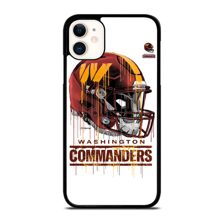 WASHINGTON COMMANDERS HELM ICON iPhone 11 Case Cover