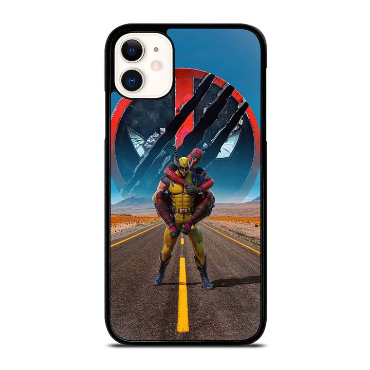 WOLVERINE FEAT DEADPOL MARVEL iPhone 11 Case Cover