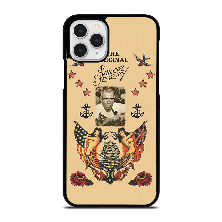 TATTOO SAILOR JERRY FACE iPhone 11 Pro Case Cover