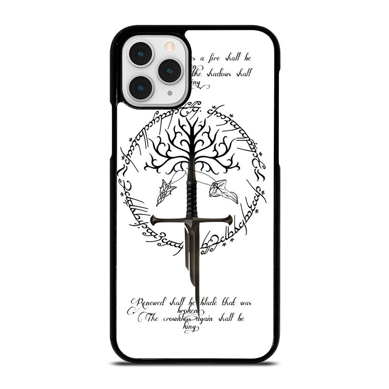 TREE LORD OF THE RING SWORD iPhone 11 Pro Case Cover