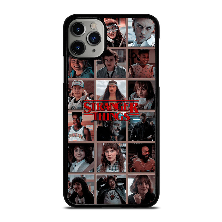 STRANGER THINGS ALL CHARACTER iPhone 11 Pro Max Case Cover