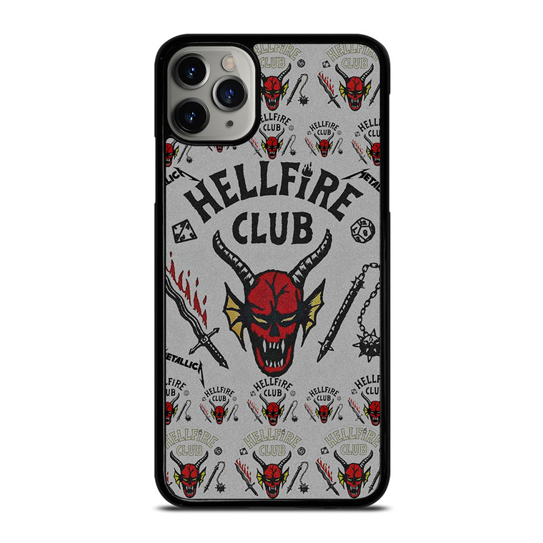 STRANGER THINGS HELLFIRE MASK iPhone 11 Pro Max Case Cover
