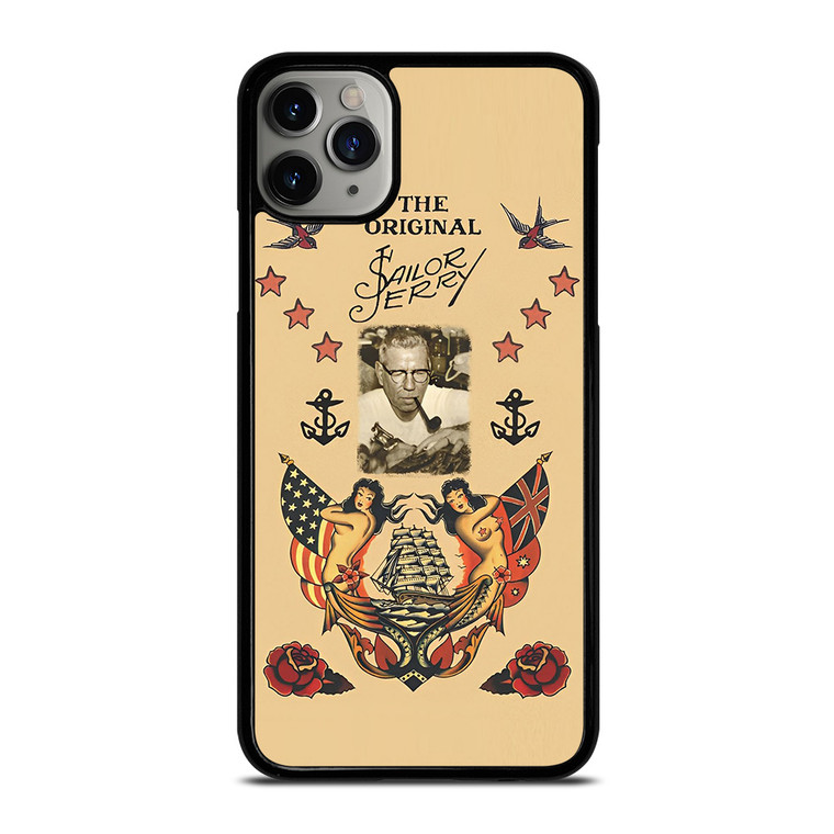 TATTOO SAILOR JERRY FACE iPhone 11 Pro Max Case Cover