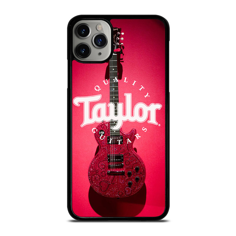 TAYLOR QUALITY GUITARS RED iPhone 11 Pro Max Case Cover