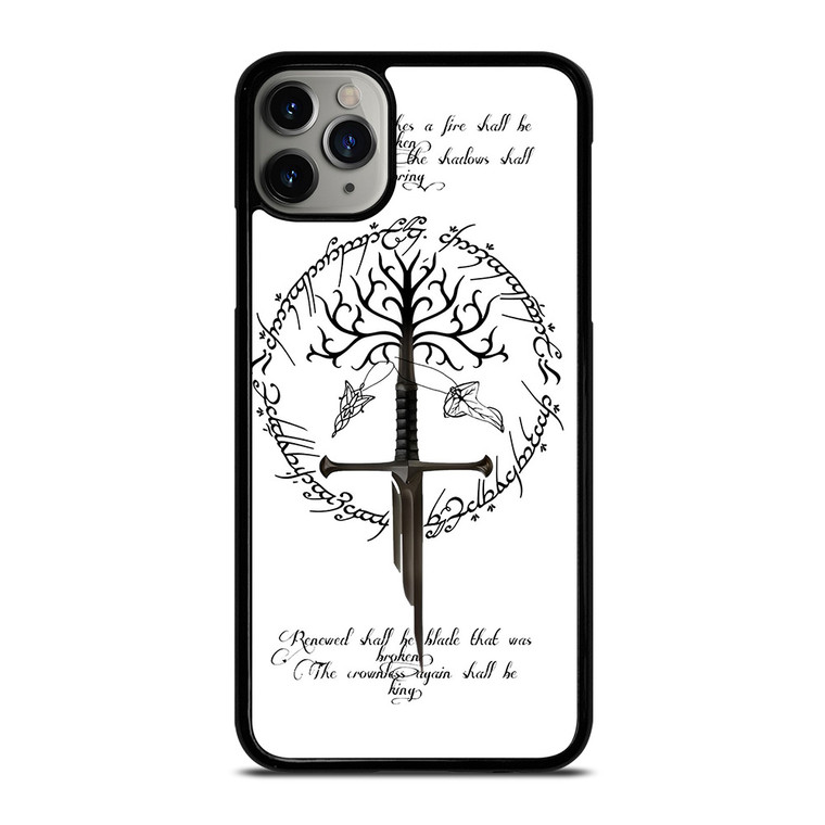 TREE LORD OF THE RING SWORD iPhone 11 Pro Max Case Cover