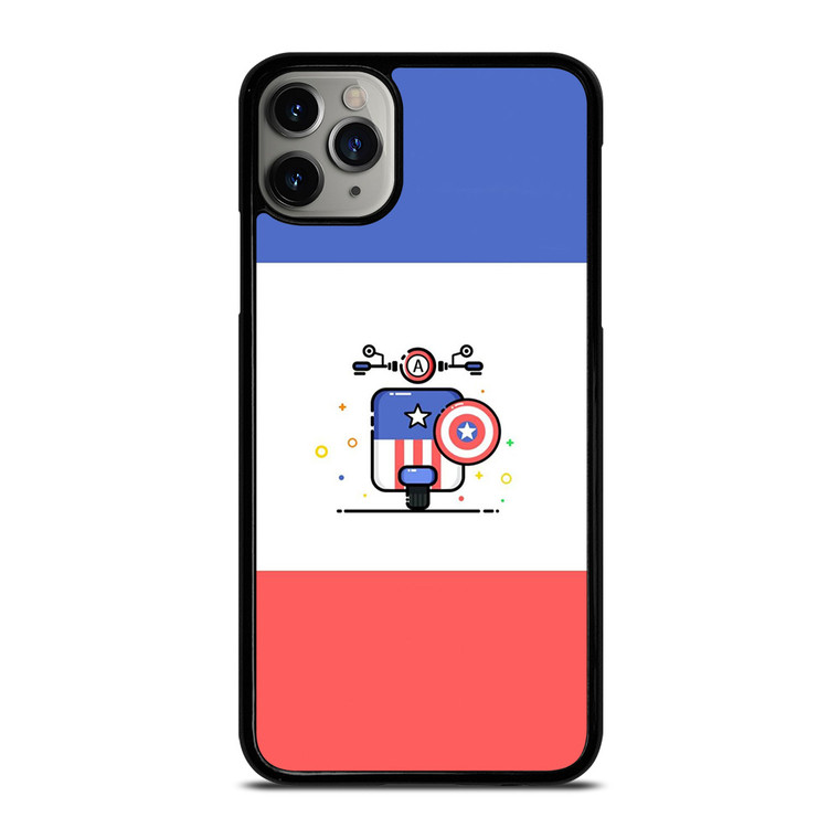 VESPA CAPTAIN AMERICA iPhone 11 Pro Max Case Cover