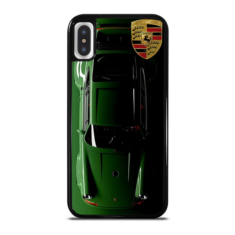 PORSCHE CAR GREEN iPhone X / XS Case Cover