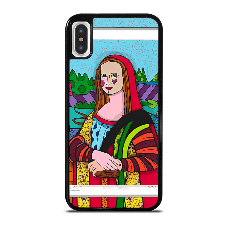 ROMERO BRITTO MONALISA iPhone X / XS Case Cover