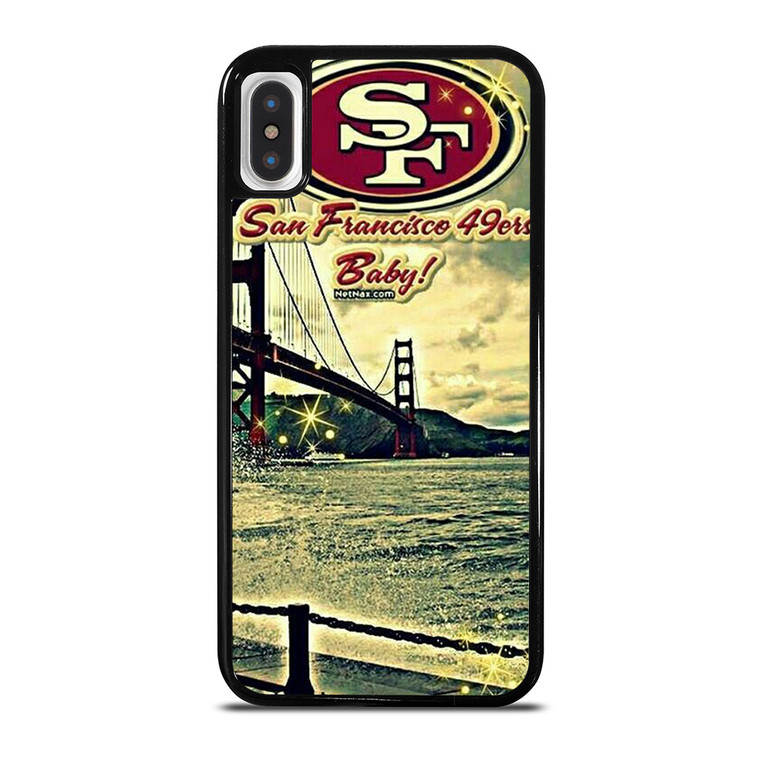 sf49ers SF 49ERS BRIDGE FOOTBALL iPhone X / XS Case Cover