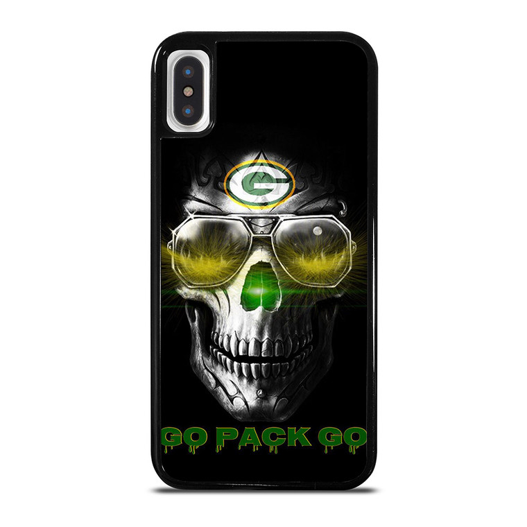 SKULL GREENBAY PACKAGES iPhone X / XS Case Cover